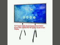16 9 Składnik prezentacji ekranu dotykowego z 3840x2160 4K panelami ekranu Smart Display