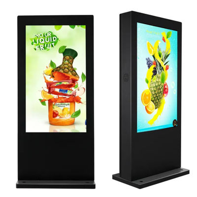 LCD Reklama Digital Signage Board Zewnętrzny IP65 Bestrawny