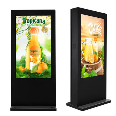 LCD Reklama Digital Signage Board Zewnętrzny IP65 Bestrawny