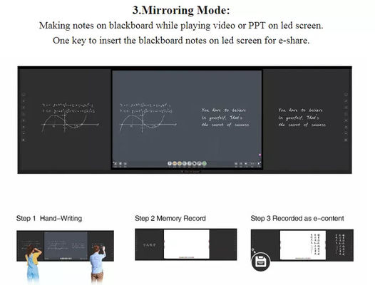 Szkolenie osobiste Smart Digital Blackboard 75 cali do nauczania