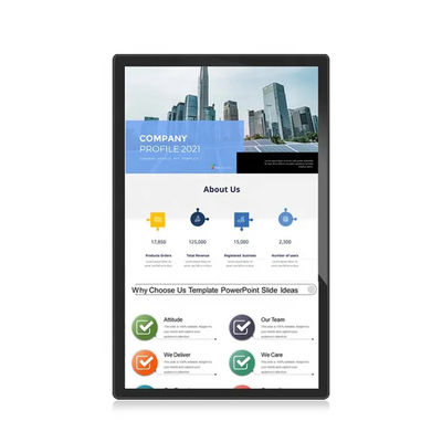 Reklama Publikacja Ściana Digital Signage Z LED LCD OLED Display