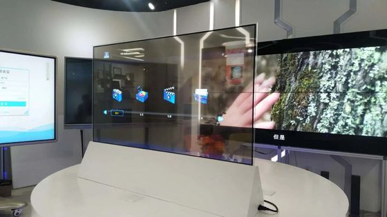 Reklama Przejrzysty ekran OLED Inteligentny typ pulpitu