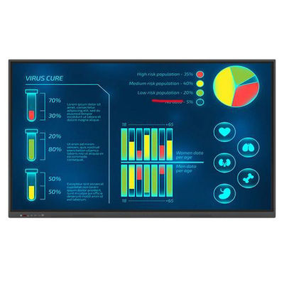 4K Interaktywny ekran dotykowy Whiteboard Multi Touch Interaktywny Whiteboard 55 cali