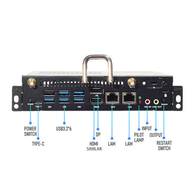 12 generacja czarny I5 11390h Duży OPS PC Module I5 16GB 128g SSD