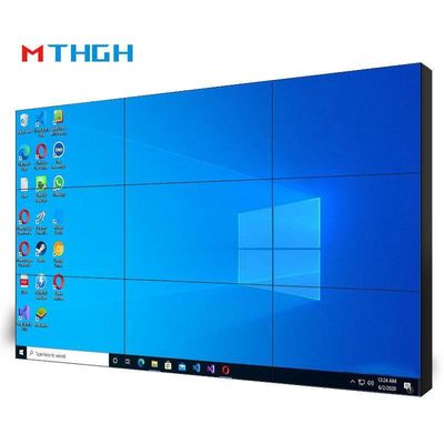 46-calowy 72% zakres kolorów Panel ADS LCD Video Wall Screen z szwami 3,5 mm
