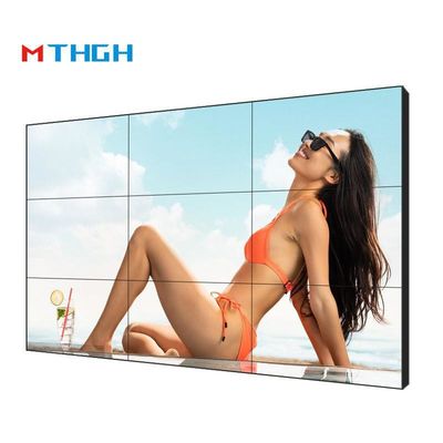 46-calowy 72% zakres kolorów Panel ADS LCD Video Wall Screen z szwami 3,5 mm