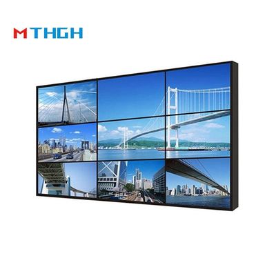 55 cali Jasność 500cd/m2 Ekran LCD 1200:1 Wskaźnik kontrastu 3.5mm Szwy