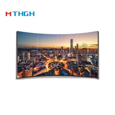 55 cali Jasność 500cd/m2 Ekran LCD 1200:1 Wskaźnik kontrastu 3.5mm Szwy