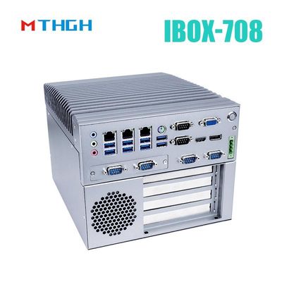 IBOX-708 SSD Intel Core I5 6500T Industrial Mini PC Cały aluminiowy podwozie Temperatura -20°C~60°C