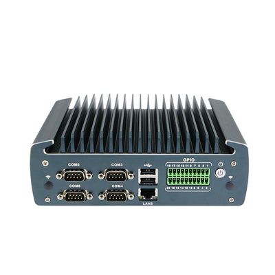 IBOX-1226 J6412 Przemysłowy mini komputer bez wentylatora z 32 GB pamięci RAM i 12V DC