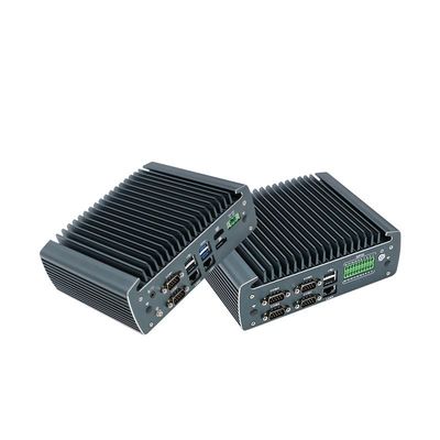 IBOX-1226 J6412 Przemysłowy mini komputer bez wentylatora z 32 GB pamięci RAM i 12V DC