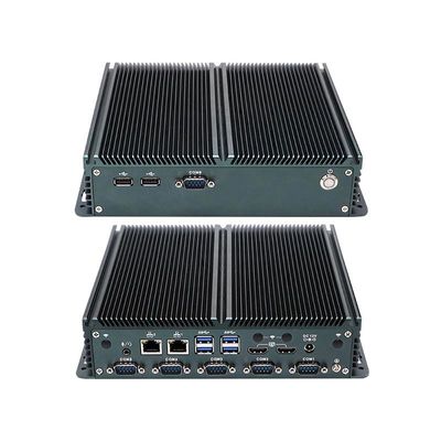 Certyfikowany IBOX-1326 Quad Core N100 Industrial Mini PC z 2*Intel I211 AT LAN
