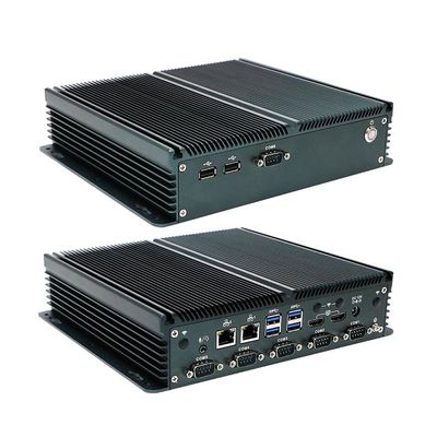 Certyfikowany IBOX-1326 Quad Core N100 Industrial Mini PC z 2*Intel I211 AT LAN