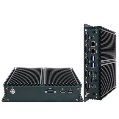 Certyfikowany IBOX-1326 Quad Core N100 Industrial Mini PC z 2*Intel I211 AT LAN