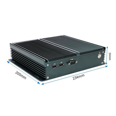 Certyfikowany IBOX-1326 Quad Core N100 Industrial Mini PC z 2*Intel I211 AT LAN