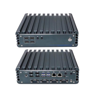 IBOX-3226 Quad Core Refresh Fanless Industrial Mini PC CE CCC FCC Class A RoHS 2,64KG