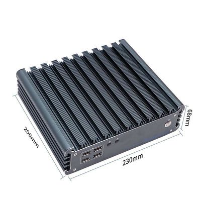 IBOX-3226 Quad Core Refresh Fanless Industrial Mini PC CE CCC FCC Class A RoHS 2,64KG