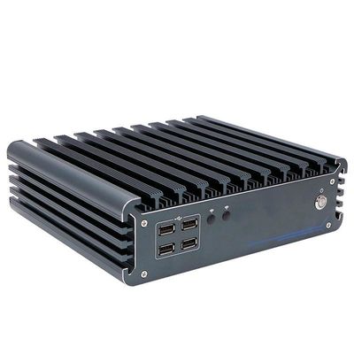 IBOX-3226 Quad Core Refresh Fanless Industrial Mini PC CE CCC FCC Class A RoHS 2,64KG