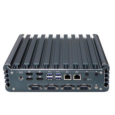 IBOX-3226 Quad Core Refresh Fanless Industrial Mini PC CE CCC FCC Class A RoHS 2,64KG