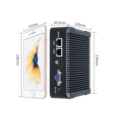 Nano-N3 Plus J1900 4 Core 8G RAM Industrial Mini PC Wsparcie systemu operacyjnego Windows/Linux