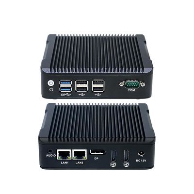 Nano-N5 Plus Przemysłowy minikomputer czterordzeniowy J3710 1XMSATA 2.5 HDD 2XUSB3.0