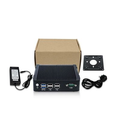 Nano-N5 Plus Przemysłowy minikomputer czterordzeniowy J3710 1XMSATA 2.5 HDD 2XUSB3.0