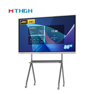 86-calowy 16 9 Interaktywny ekran dotykowy Whiteboard 4K 300cd/M2 Technologia podczerwona