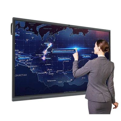 Interaktywna tablica edukacyjna 350cd/m2 Jasny IR/Kapacytywny Dotyk