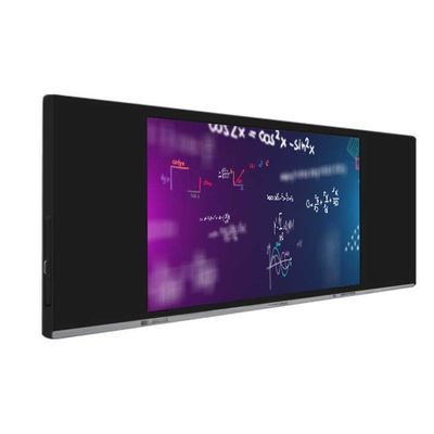Inteligentna tablica cyfrowa wysoki kontrast 5000 1, 86 cali 4K płaski panel do pisania Smart Blackboard