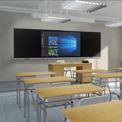 86-calowa inteligentna tablica cyfrowa z współczynnikiem widoczności 16 9 i długością ≥ 4450 mm dla interaktywnego środowiska uczenia się