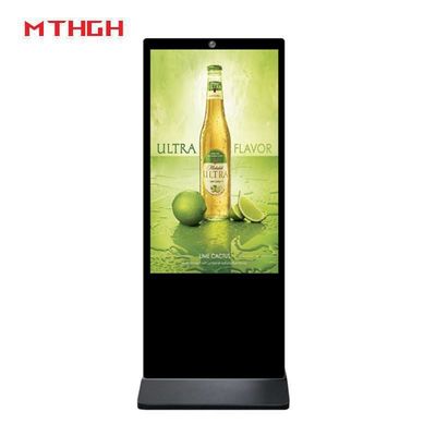 43-calowe podłogowe sygnalizacje cyfrowe, Wi-Fi/Bluetooth/USB