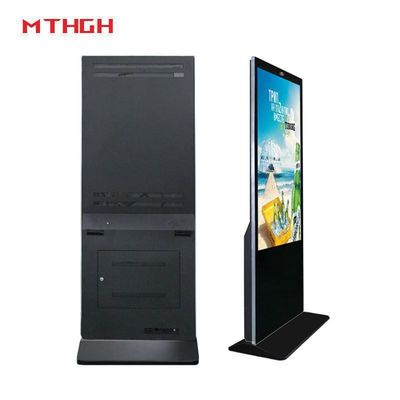 43-calowe podłogowe sygnalizacje cyfrowe, Wi-Fi/Bluetooth/USB