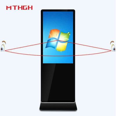 43-calowe podłogowe sygnalizacje cyfrowe, Wi-Fi/Bluetooth/USB