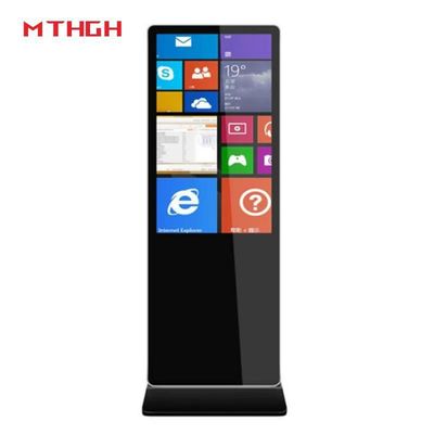 43-calowy wyświetlacz cyfrowy z Wi-Fi Bluetooth i USB