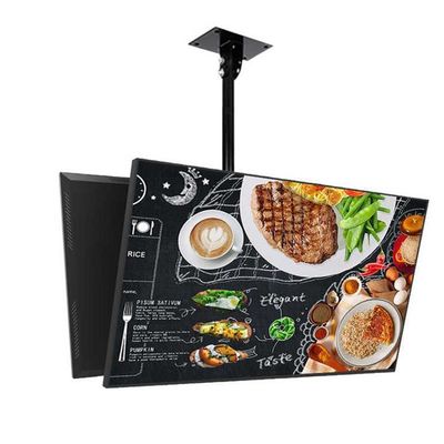 Restauracja Elektroniczne Digital Signage 49 Inch Wieszący się ekran cyfrowy z rozdzielczością 3840x2160