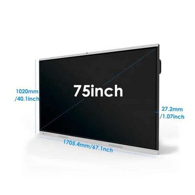 Wciągający ekran dotykowy Demo Board 3840x2160 4K Rozstrzygnięcie 1200 1 Wskaźnik kontrastu Smart Display Panel