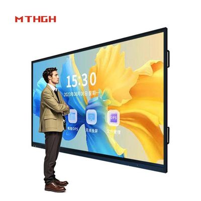 Interaktywna tablica dotykowa z HDMI I/O i OPS PC I9 Connectivity Solution