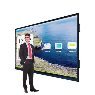Interaktywna tablica dotykowa z HDMI I/O i OPS PC I9 Connectivity Solution