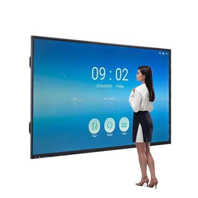 Interaktywna tablica dotykowa z HDMI I/O i OPS PC I9 Connectivity Solution