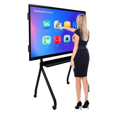 65-calowy interaktywny ekran dotykowy tabliczka 4K Smart Display z podczerwieniami 10/20 i Androidem 13.0