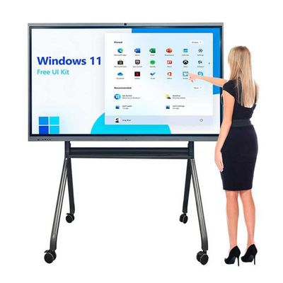 65-calowy interaktywny ekran dotykowy tabliczka 4K Smart Display z podczerwieniami 10/20 i Androidem 13.0